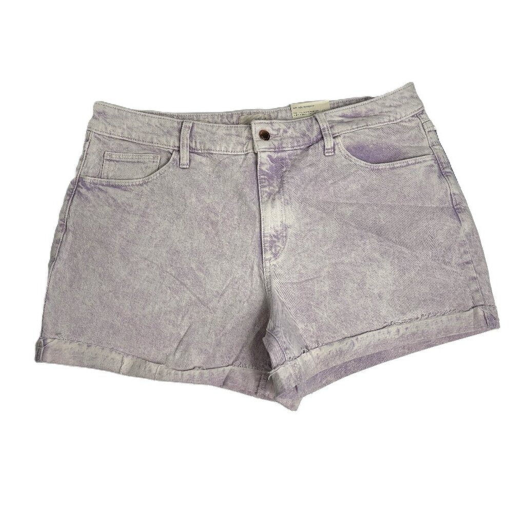 Universal Threads VTG Midi Shorts Light lavender Wash Sz 16 NWT